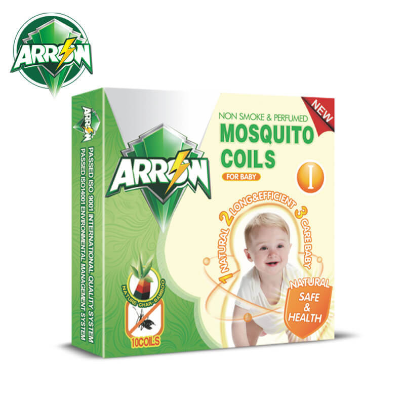 Non-Smoke &Perfumed Mosquito Coils Natural Safe &Health для малышей и детей